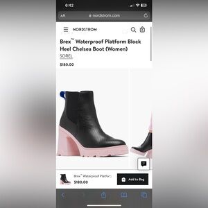 Sorel Brex Chelsea Boot - Waterproof - Size 12